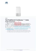 KT-552500 Tork PeakServe® H5 Sistem Beyaz Continuous™ Havlu Kağıt Dispenseri - Görsel 12