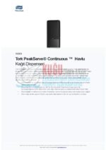 KT-552508 Tork PeakServe® H5 Sistem Siyah Continuous™ Havlu Kağıt Dispenseri - Görsel 12
