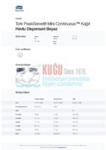 KT-552550 Tork PeakServe® H5 Sistem Mini Continuous™ Kağıt Havlu Dispenseri Beyaz - Görsel 18