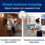 KT-552558 Tork PeakServe® H5 Sistem Mini Continuous™ Kağıt Havlu Dispenseri Siyah - Görsel 8