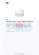 KT-555000 Beyaz Tork T2 Sistem Mini Jumbo Tuvalet Kâğıdı Dispenseri - Görsel 10
