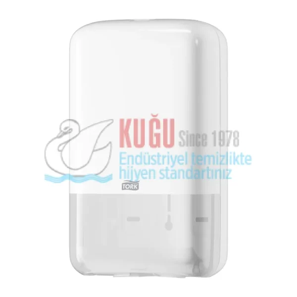 KT-556000 Beyaz Tork T3 Sistem C Katlamalı Tuvalet Kâğıdı Dispenseri - Görsel 2