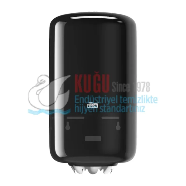 KT-558008 Siyah Tork Mini İçten Çekmeli Dispenser - Görsel 1
