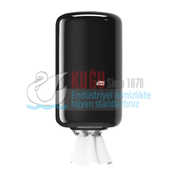 KT-558008 Siyah Tork Mini İçten Çekmeli Dispenser - Görsel 2