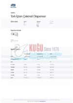 KT-559000 Tork M2 Sistem Beyaz İçten Çekmeli Havlu Dispenser - Görsel 10
