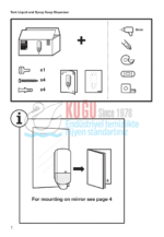 KT-560008 Tork S1 Sistem 1 Litre Siyah Renk Sıvı Sabun Dispenseri - Görsel 15