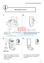 KT-560008 Tork S1 Sistem 1 Litre Siyah Renk Sıvı Sabun Dispenseri - Görsel 18