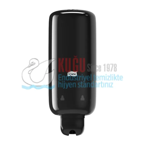 KT-560008 Tork S1 Sistem 1 Litre Siyah Renk Sıvı Sabun Dispenseri - Görsel 1
