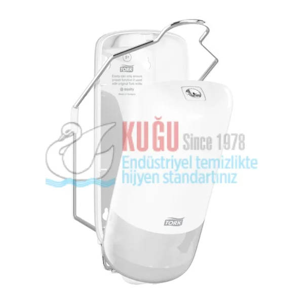 KT-560100 Tork Beyaz S1 Sistem Sıvı Sabun Dispenseri - Manivela Kollu - Görsel 4