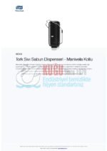 KT-560108 Tork Siyah S1 Sistem Manivela Kollu Sıvı Sabun ve Duş Kremi Dispenseri - Görsel 5
