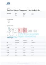 KT-560108 Tork Siyah S1 Sistem Manivela Kollu Sıvı Sabun ve Duş Kremi Dispenseri - Görsel 6