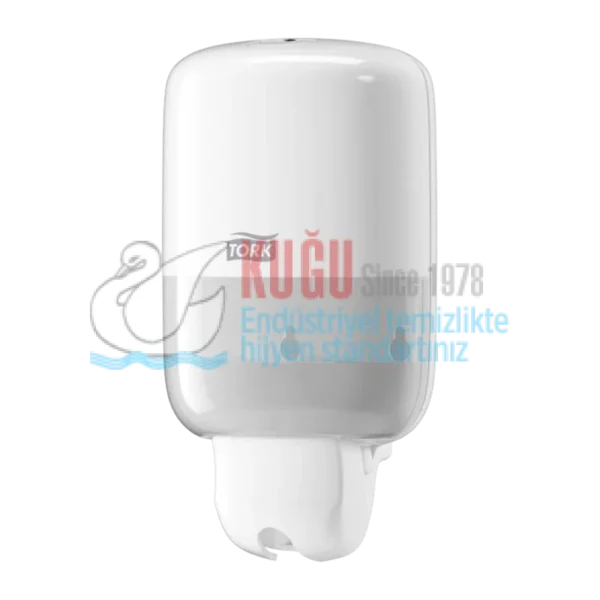 KT-561000 Tork Beyaz Mini 475 ML S2 Sistem Sıvı Sabun ve Duş Kremi Dispenseri - Görsel 2