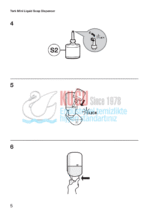KT-561008 Tork Siyah Mini 475 ML S2 Sistem Sıvı Sabun ve Duş Kremi Dispenseri - Görsel 17