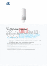 KT-561500 Tork S4 Sistem Beyaz 1 Litre Köpük Sabun ve Cilt Bakım Dispenseri - Görsel 14