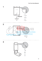 KT-561500 Tork S4 Sistem Beyaz 1 Litre Köpük Sabun ve Cilt Bakım Dispenseri - Görsel 18