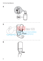 KT-561500 Tork S4 Sistem Beyaz 1 Litre Köpük Sabun ve Cilt Bakım Dispenseri - Görsel 19