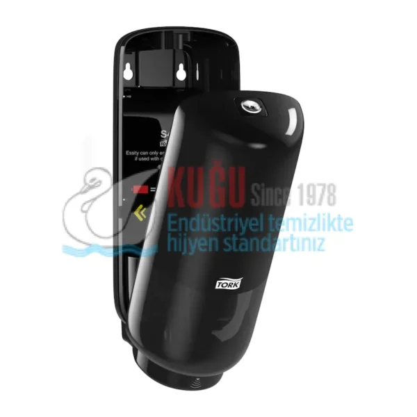 KT-561608 Tork Siyah Renk S4 Sistem Sensörlü Pilli 1 Litre İç Hacimli Köpük Sabun Dispanseri - Intuition™ - Görsel 5