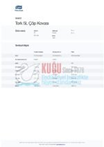 KT-564008 Tork Siyah Mini B3 Sistem 5L Çöp Kovası - Görsel 6