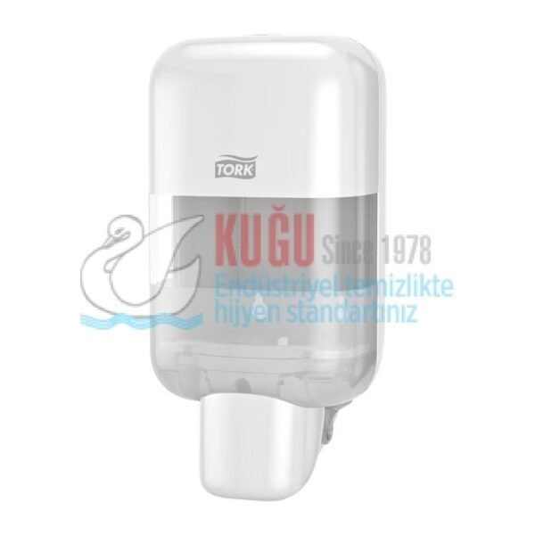 KT-565200 Tork S5 Serisi Beyaz Renk Mini Köpük ve Sıvı Sabun Dispenser Aparatı - Görsel 2