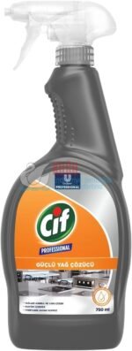 68686180 Cif Profesyonel Güçlü Yağ Çözücü Sprey 750 ml - Görsel 3