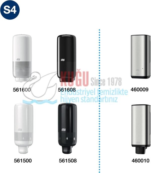 KT-424661 Tork S4 Sistem Lüks Hair&Body Sıvı Sabun (1 Adet 1 Litre-Koli İçi 6 Adet) - Görsel 4