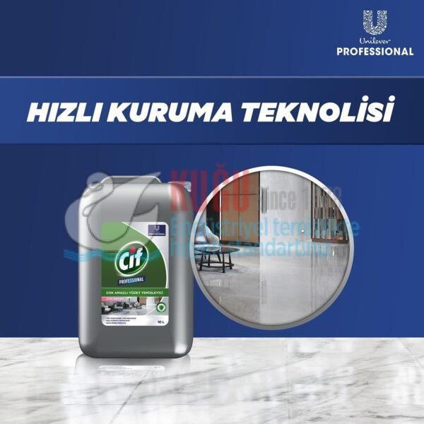 68686184 Cif Profesyonel Genel Yüzey Temizleyici Çok Amaçlı Yüzey Temizleyici 10 L - Görsel 5