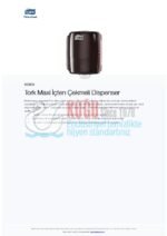 KT-653008 Tork Maxi İçten Çekmeli Dispenser - Görsel 5
