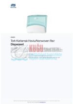 KT-654000 Tork Katlamalı Havlu/Nonwoven Bez Dispenseri - Görsel 5