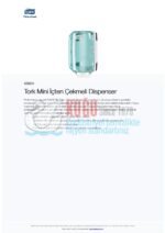 KT-658000 Tork Mini İçten Çekmeli Dispenser - Görsel 4