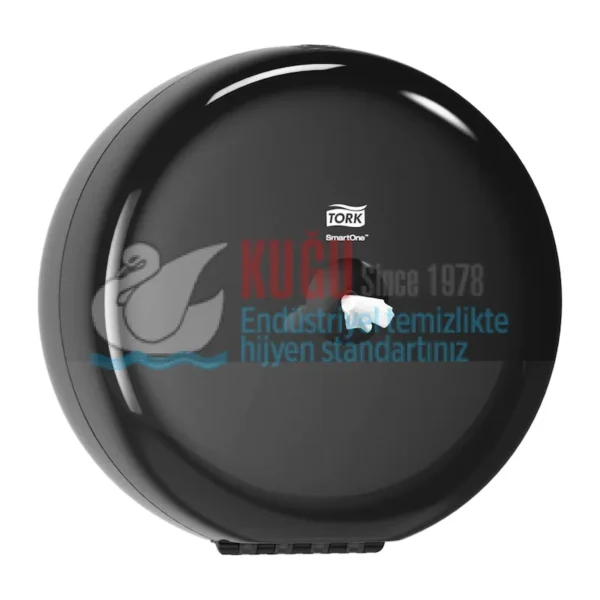 KT-680008 Siyah Tork SmartOne® T8 Sistem Cimri İçten Çekmeli Maxi Tuvalet Kâğıdı Dispenseri - Görsel 3