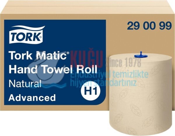 KT-290099 Tork Matic® Naturel Hareketli El Havlusu 2 Katlı Gelişmiş H1 Gri (1 Rulo 150 Metre-Koli İçi 6 Rulo) - Görsel 5
