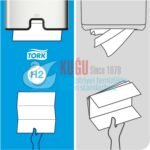KT-120398 Tork Xpress® Yumuşak 2 Katlı El Havlusu H2 Sistem Z Katlama El Havlusu (1 Paket 180 Adet-Koli İçi 21 Paket) - Görsel 8