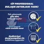69654160 Cif Professional Endüstriyel Bulaşık Makinası Deterjanı 10 L - Görsel 3