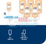 KT-424661 Tork S4 Sistem Lüks Hair&Body Sıvı Sabun (1 Adet 1 Litre-Koli İçi 6 Adet) - Görsel 3