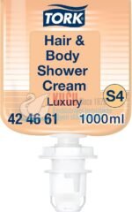 KT-424661 Tork S4 Sistem Lüks Hair&Body Sıvı Sabun (1 Adet 1 Litre-Koli İçi 6 Adet) - Görsel 2