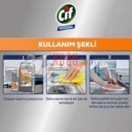 68686180 Cif Profesyonel Güçlü Yağ Çözücü Sprey 750 ml - Görsel 7