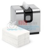 KGE-7500073 Selpak Professional Gri Renk Krom Kaplama Pickasso Peçete Dispenseri - Görsel 4