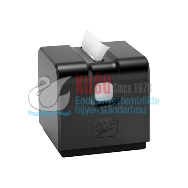 KGE-7500074 Selpak Professional Siyah Renk Pickasso Peçete Dispenseri - Görsel 1