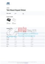 KT-750160 Tork V1 Sistem Klozet Kapak Örtüsü (1 Paket 250 Adet-Koli İçi 20 Paket) - Görsel 7