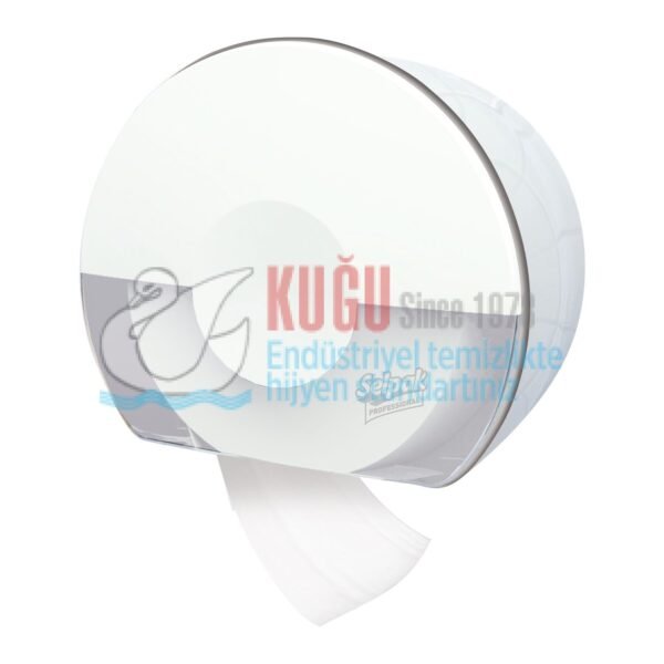 KGE-7900019 Selpak Professional Touch Beyaz Renk Jumbo Tuvalet Kağıdı Dispenseri - Görsel 1