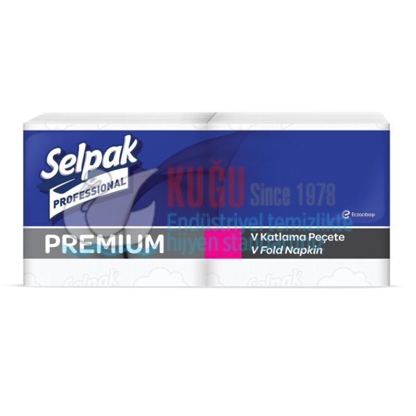 KGE-7900050 Selpak Professional Premium Pickasso 250'li 18 Paket V Katlama Peçete - Görsel 1