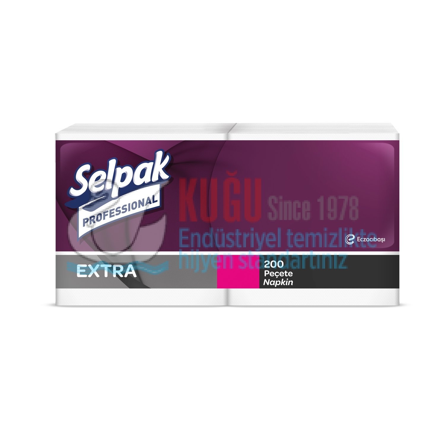 7900072.jpg KGE-7900072 Selpak Professional Extra Servis Peçetesi 200'Lü 15 Paket - Görsel 1