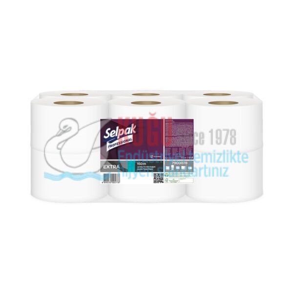 KGE-7900078 Selpak Professional Extra Jumbo Tuvalet Kağıdı-150 Mt - Görsel 1