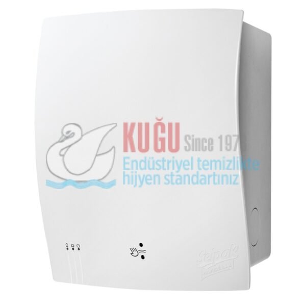 KGE-7900167 Selpak Professional Beyaz Renk Wave Sensörlü Havlu Dispenseri (21,5 cm) - Görsel 1