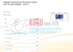 KGE-7901827 Selpak Professional 120 Mt 12'li İçten Çekmeli Cimri Tuvalet Kağıdı - Görsel 2