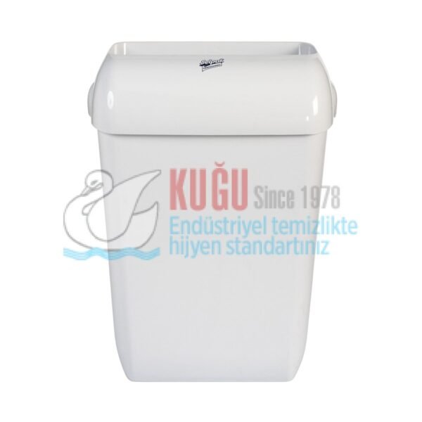 KGE-7902073 Selpak Professional 43 LT Beyaz Çöp Kutusu Kovası - Görsel 1