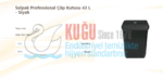 KGE-7902075 Selpak Professional 43 LT Siyah Çöp Kutusu Kovası - Görsel 2