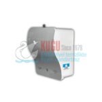 8557 Beyaz Renk Elektrikli ve Pilli Sensörlü, Fotoselli ve Dokunmatik 21 Cm Hareketli Makine Havlusu Dispenser Aparatı - Görsel 4