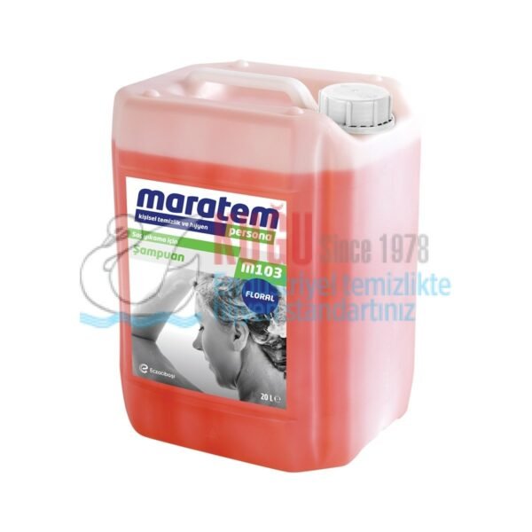 9225277 Maratem M103 Saç Şampuanı Floral 20 Lt - Görsel 1