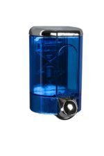 KGB-19268 Şeffaf Krom 1100 ML İç Hacimli Sıvı Sabun ve Dezenfektan Dispenseri Banyo ve Mutfak Sabunluk Aparatı